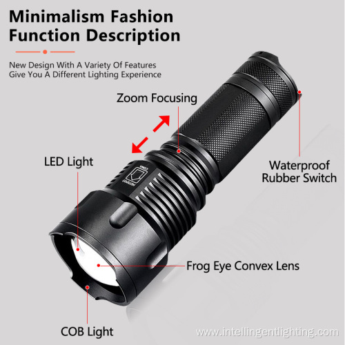 UV Flashlight 2in1 Led Flashlight High Lumens Handheld